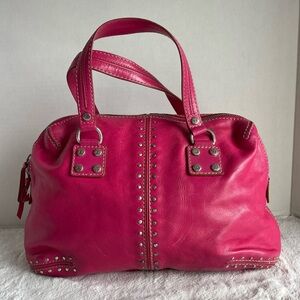 MICHAEL Michael Kors Medium Astor Pink Color  Satchel